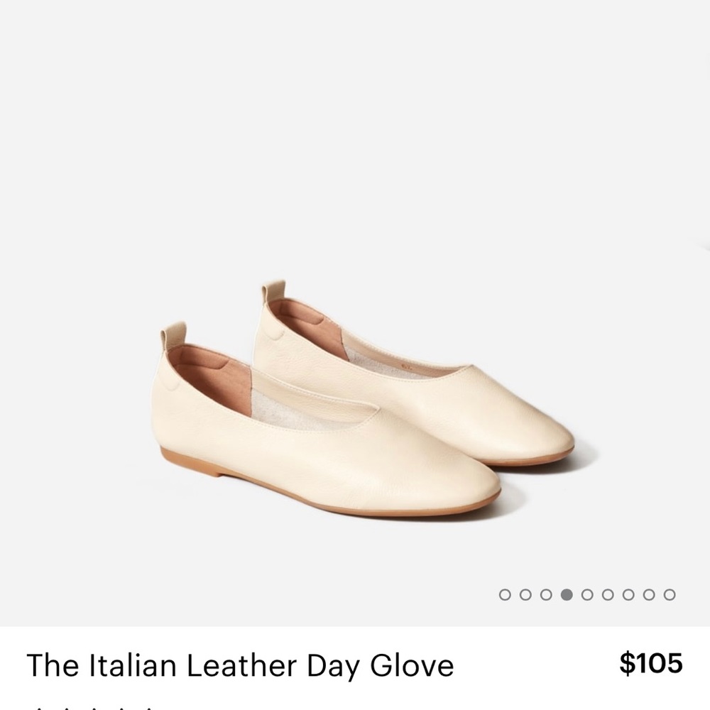 Everlane day glove flats size 7